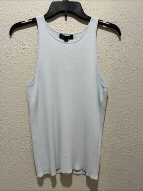 Banana Republic Pale Blue Ribbed Tank